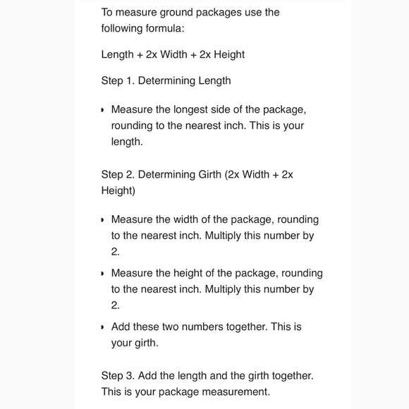 Packages over 10 lbs are not supported by Poshmark - Picture 5 of 6